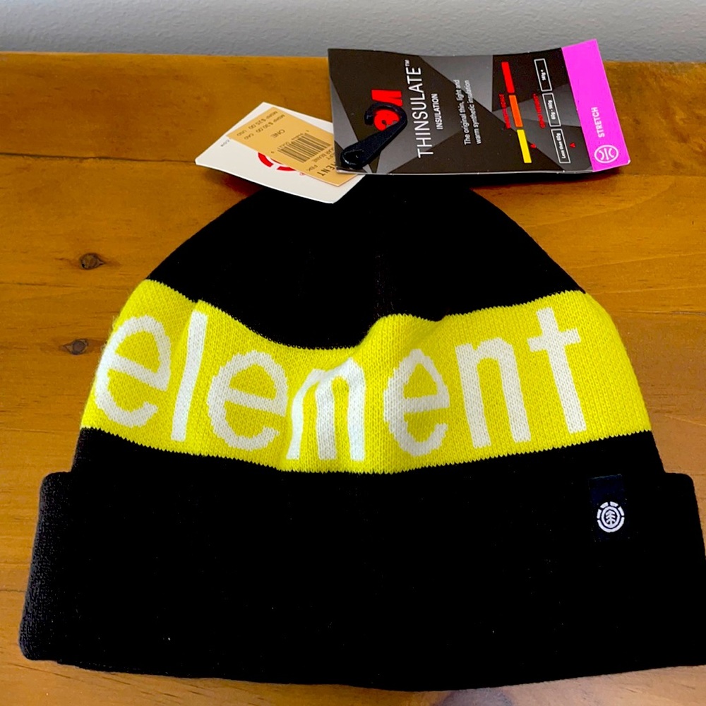 NWT. Element skate shop brand knit cap.